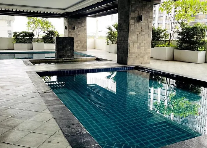 公寓 Spacious Loft Penthouse In Ortigas Ama Tower 3410 *