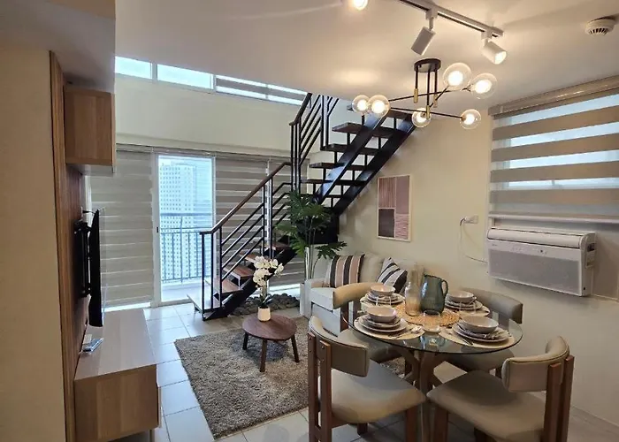 Spacious Loft Penthouse In Ortigas Ama Tower 3410 * 马尼拉
